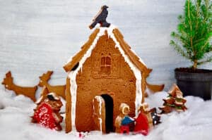 Lebkuchenhaus mit Backform von Birkmann