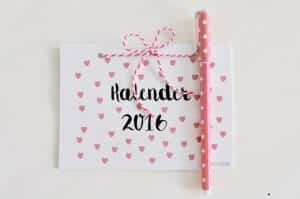 Kalender 2016 Empfehlungen und Vorschläge