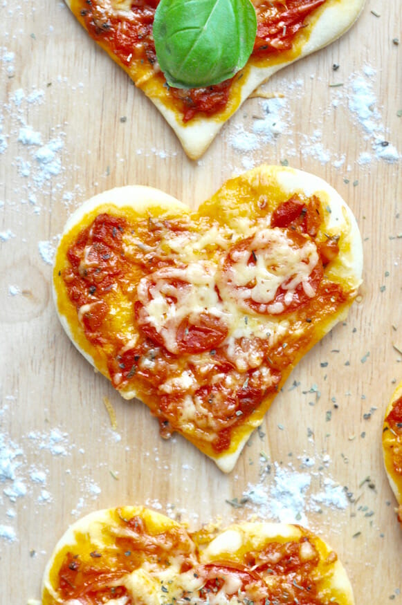 Pizzaherzen zum Valentinstag von Fräulein Selbstgemacht