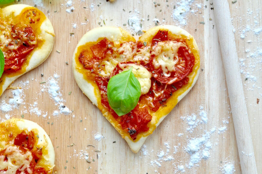 Pizzaherzen zum Valentinstag von Fräulein Selbstgemacht