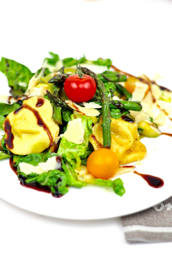 Tortellini Salat mit eingelegtem Spargel von Fräulein Selbstgemacht