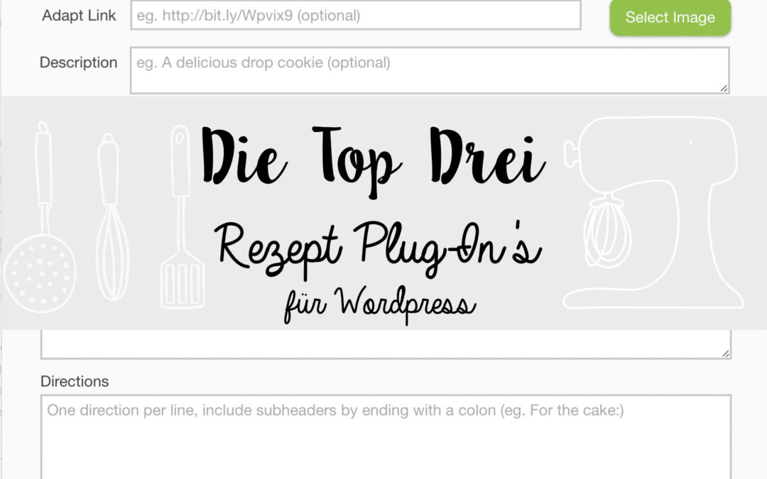 TOP DREI REZEPT PLUG-IN’S