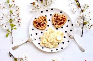 Selbstgemachte Bananenwaffeln von Fräulein Selbstgemacht