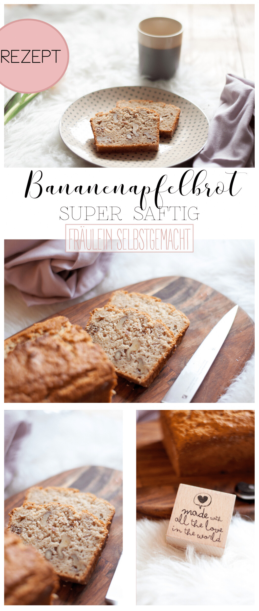 Bananenapfelbrot