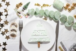 Tannenbaum Servietten falten-17