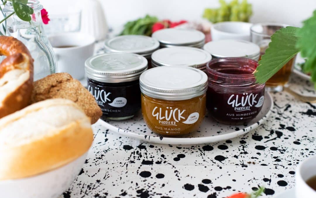 PFLÜCK DEIN GLÜCK MIT GLÜCK MARMELADE (Werbung)