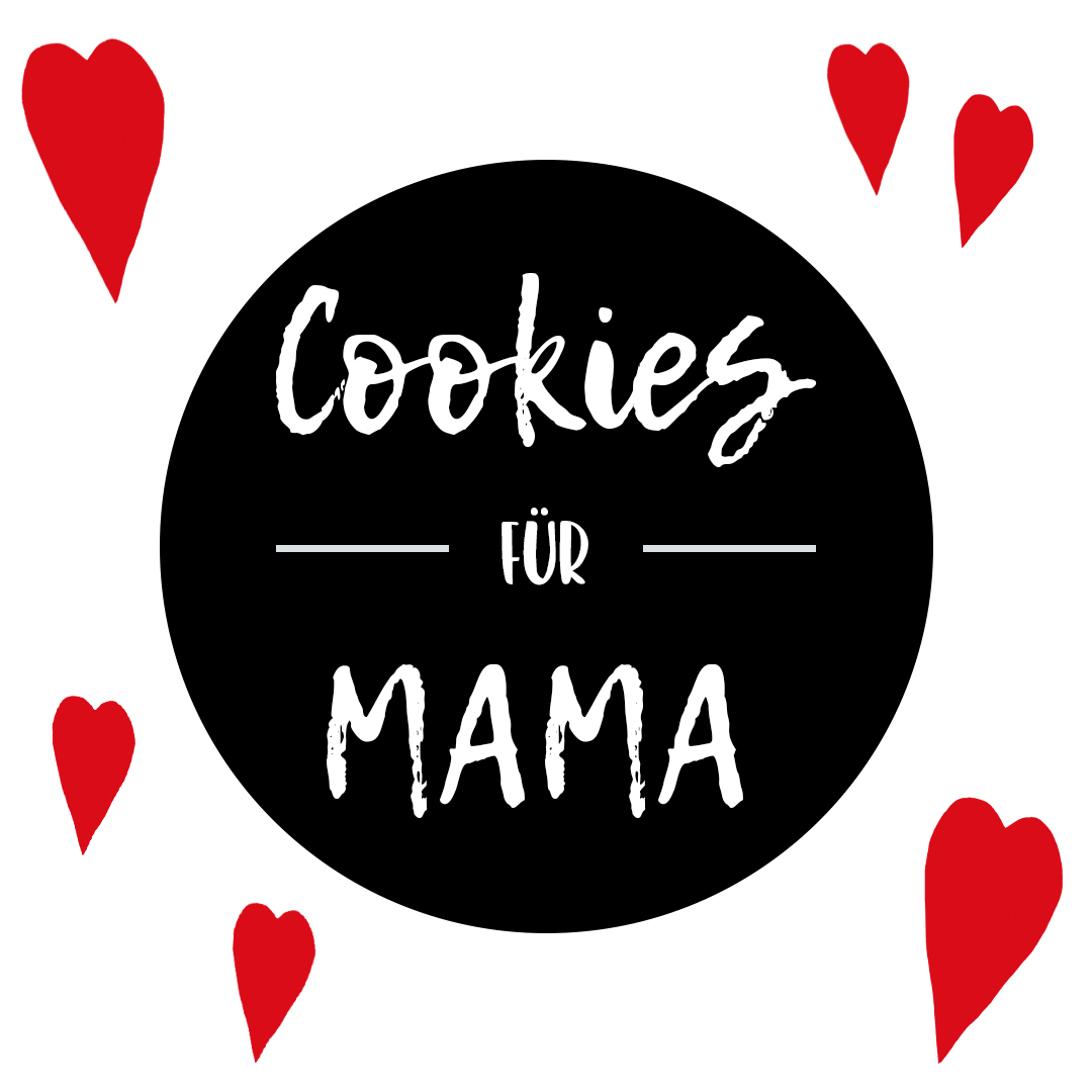 Cookies zum Muttertag Plotterdatei rot