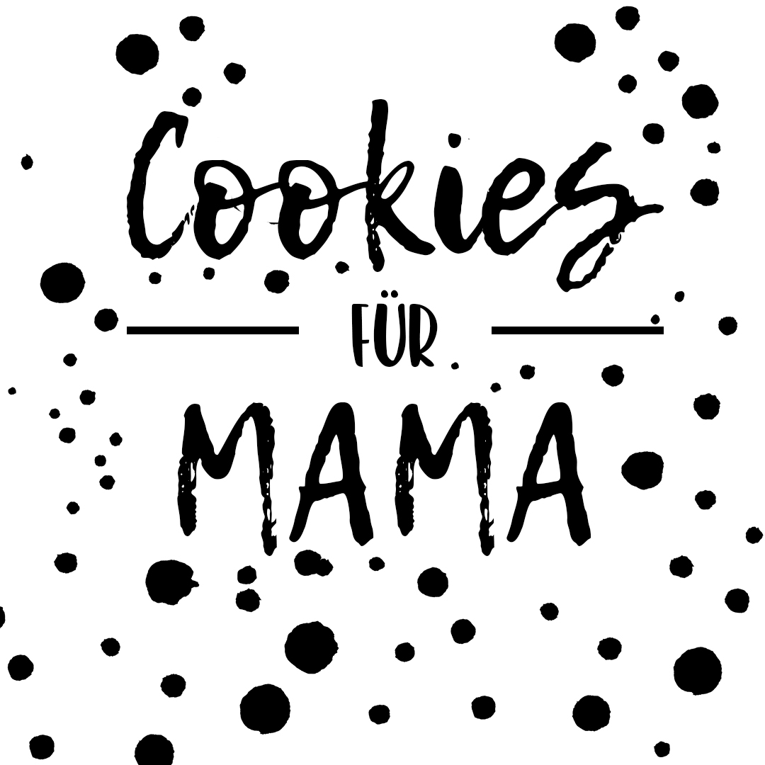 Cookies zum Muttertag Plotterdatei Punkte